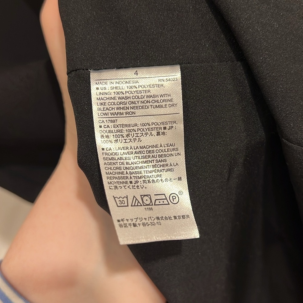Banana Republic Sheath Dress Womens Black Size 4 - Picture 8 of 8